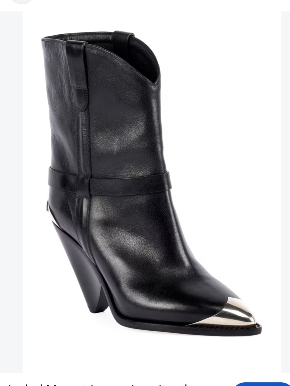 ISABEL MARANT
Lamsy Cone-Heel Boots 40 (9-9.5 us)